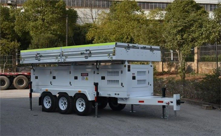 Stand Alone Solar Power Station Mobile